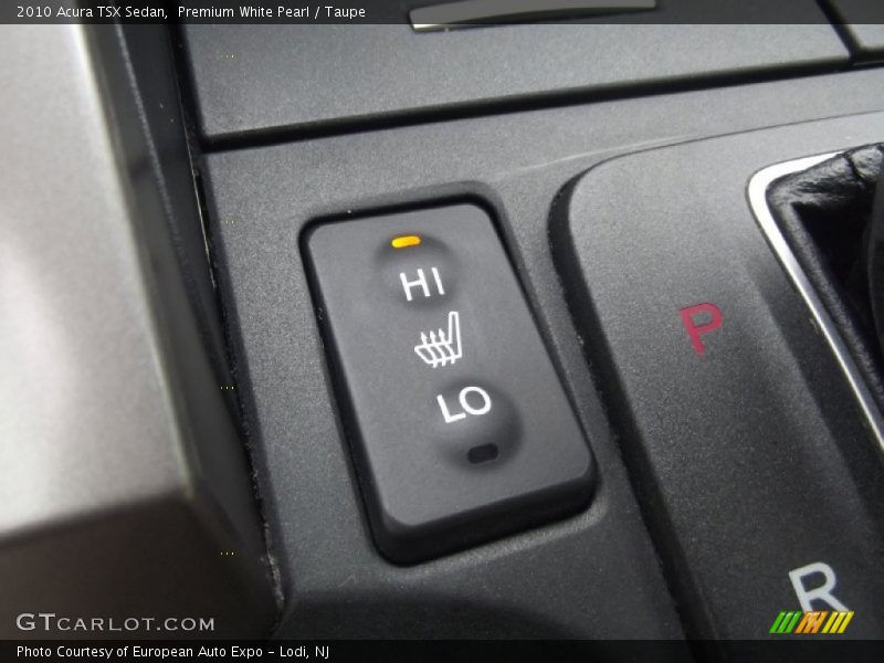 Premium White Pearl / Taupe 2010 Acura TSX Sedan