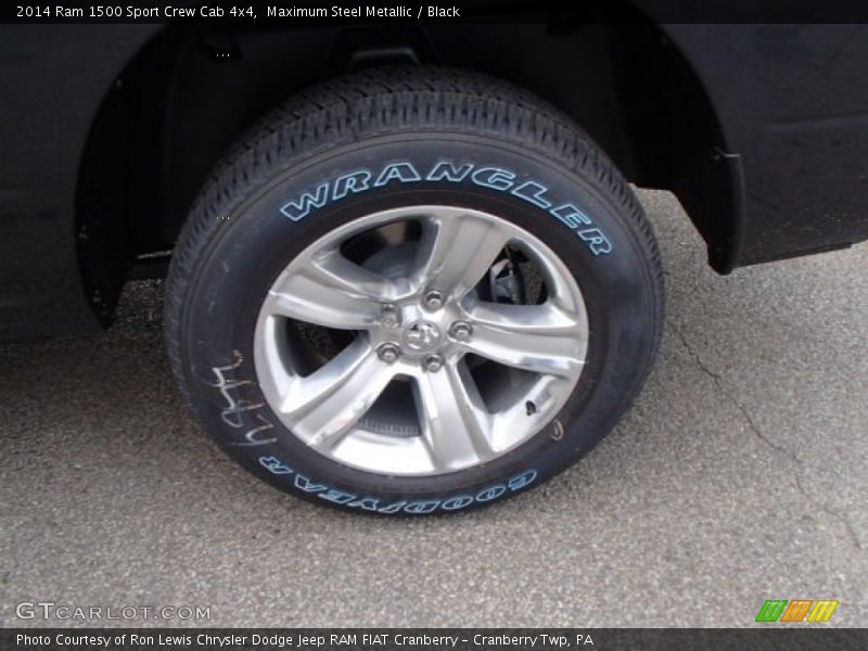Maximum Steel Metallic / Black 2014 Ram 1500 Sport Crew Cab 4x4