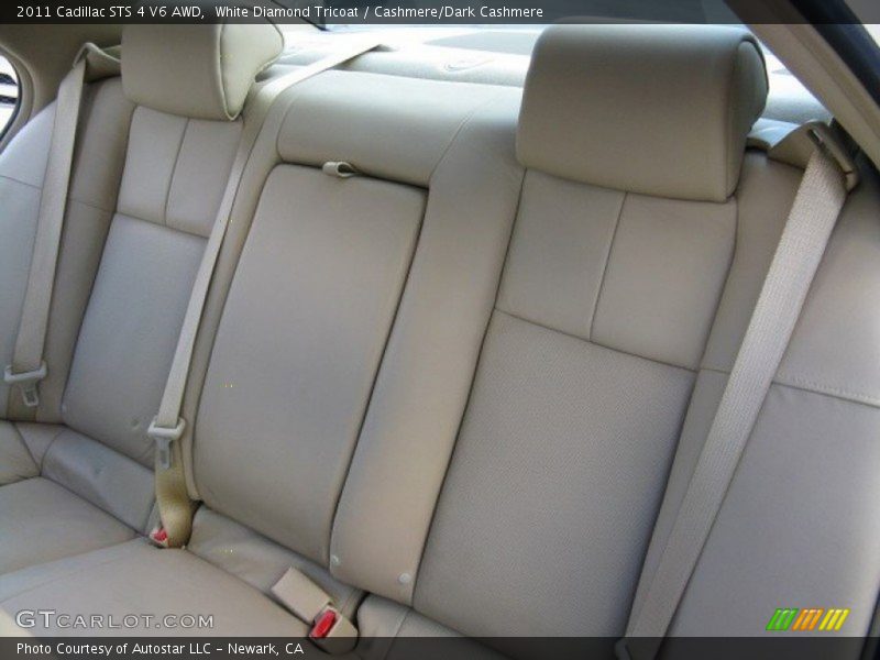 White Diamond Tricoat / Cashmere/Dark Cashmere 2011 Cadillac STS 4 V6 AWD