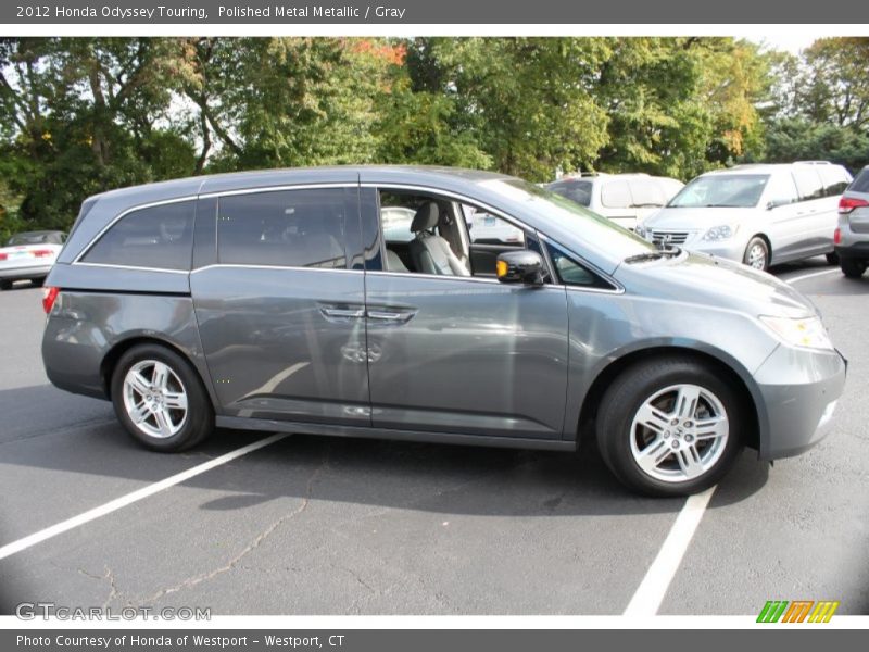 Polished Metal Metallic / Gray 2012 Honda Odyssey Touring