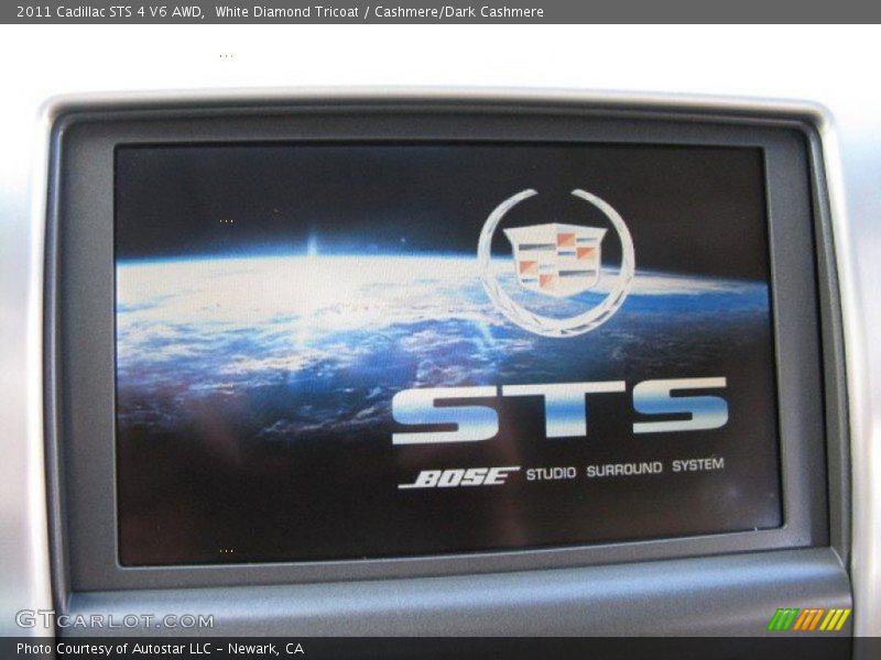 White Diamond Tricoat / Cashmere/Dark Cashmere 2011 Cadillac STS 4 V6 AWD