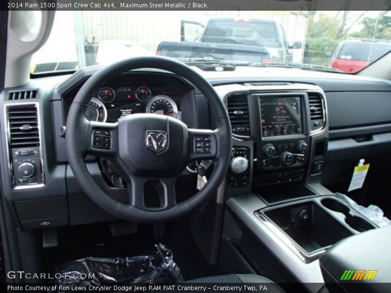 Maximum Steel Metallic / Black 2014 Ram 1500 Sport Crew Cab 4x4