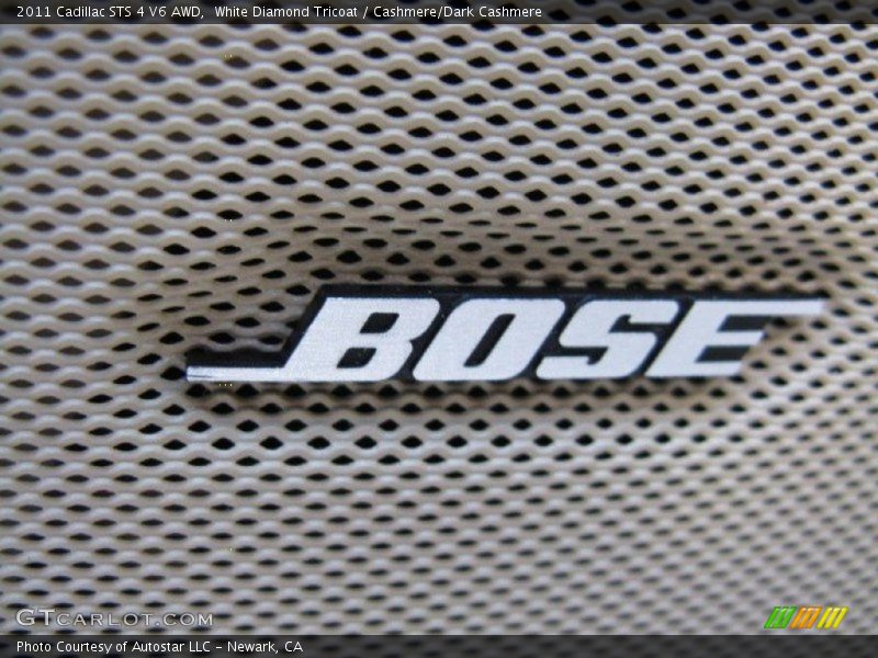 White Diamond Tricoat / Cashmere/Dark Cashmere 2011 Cadillac STS 4 V6 AWD