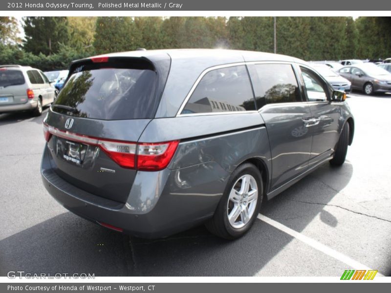 Polished Metal Metallic / Gray 2012 Honda Odyssey Touring