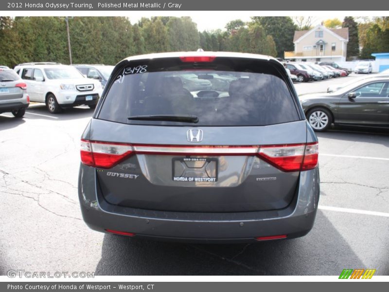 Polished Metal Metallic / Gray 2012 Honda Odyssey Touring