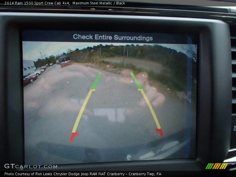 Maximum Steel Metallic / Black 2014 Ram 1500 Sport Crew Cab 4x4