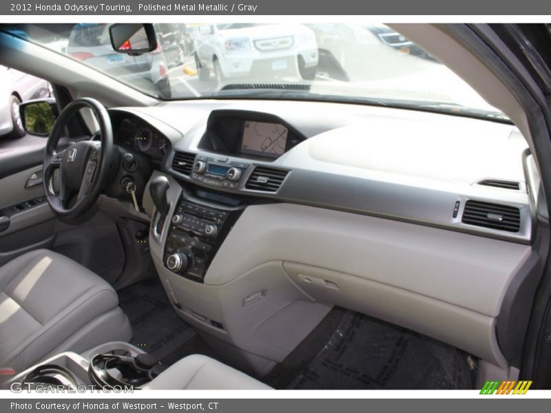Polished Metal Metallic / Gray 2012 Honda Odyssey Touring
