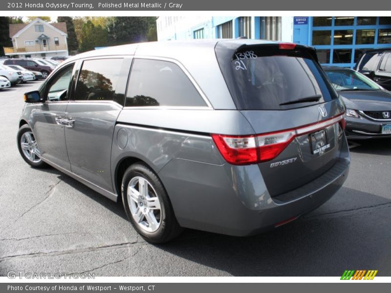 Polished Metal Metallic / Gray 2012 Honda Odyssey Touring