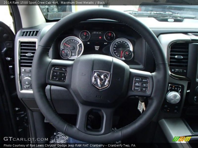  2014 1500 Sport Crew Cab 4x4 Steering Wheel