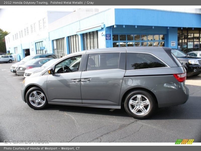 Polished Metal Metallic / Gray 2012 Honda Odyssey Touring