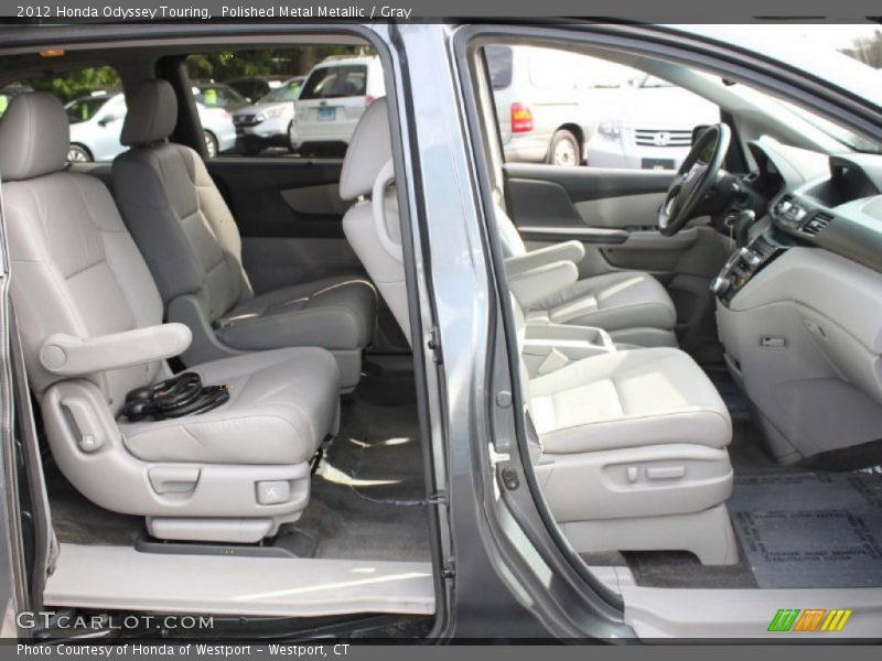 Polished Metal Metallic / Gray 2012 Honda Odyssey Touring