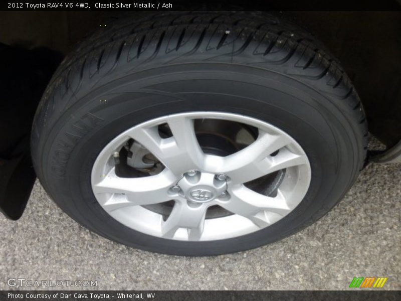 Classic Silver Metallic / Ash 2012 Toyota RAV4 V6 4WD