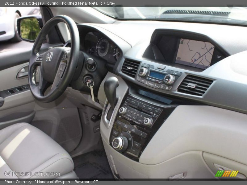 Polished Metal Metallic / Gray 2012 Honda Odyssey Touring
