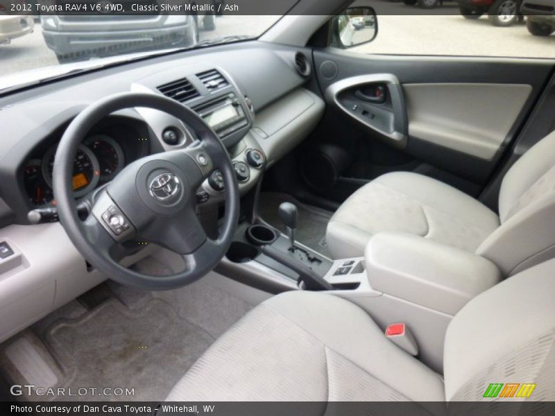 Classic Silver Metallic / Ash 2012 Toyota RAV4 V6 4WD