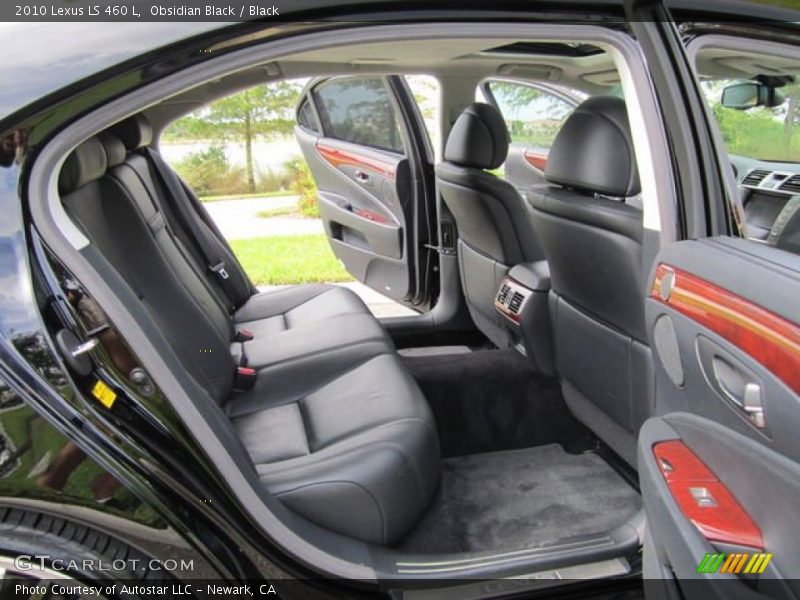 Obsidian Black / Black 2010 Lexus LS 460 L