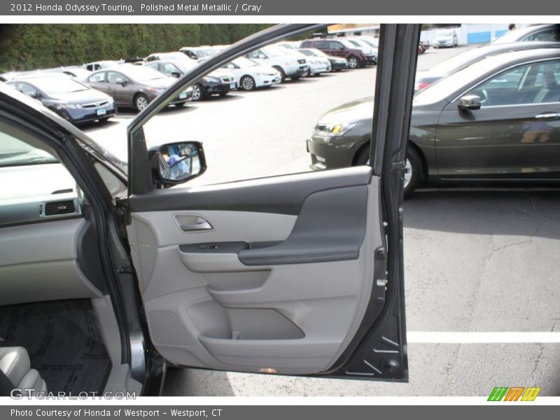 Polished Metal Metallic / Gray 2012 Honda Odyssey Touring