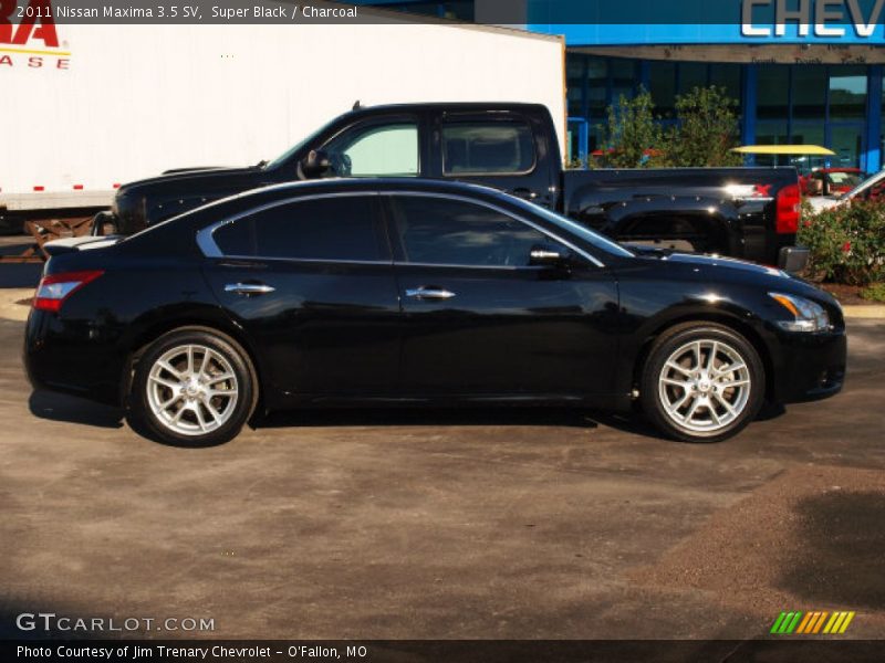 Super Black / Charcoal 2011 Nissan Maxima 3.5 SV