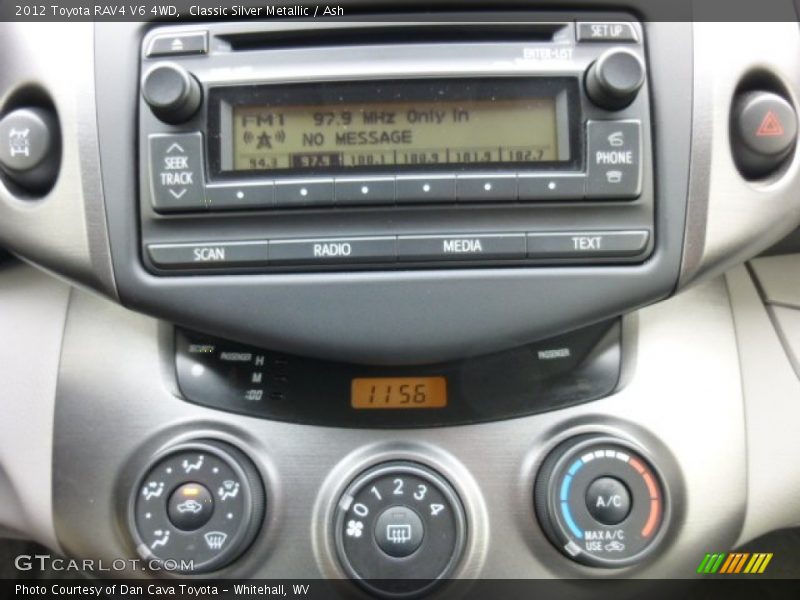Classic Silver Metallic / Ash 2012 Toyota RAV4 V6 4WD