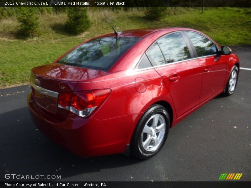 Crystal Red Metallic Tintcoat / Jet Black 2013 Chevrolet Cruze LT