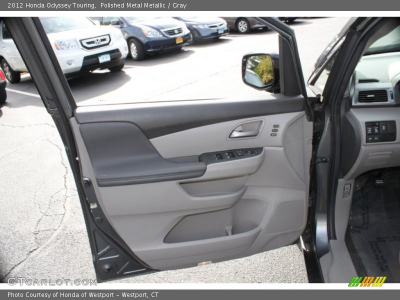 Polished Metal Metallic / Gray 2012 Honda Odyssey Touring