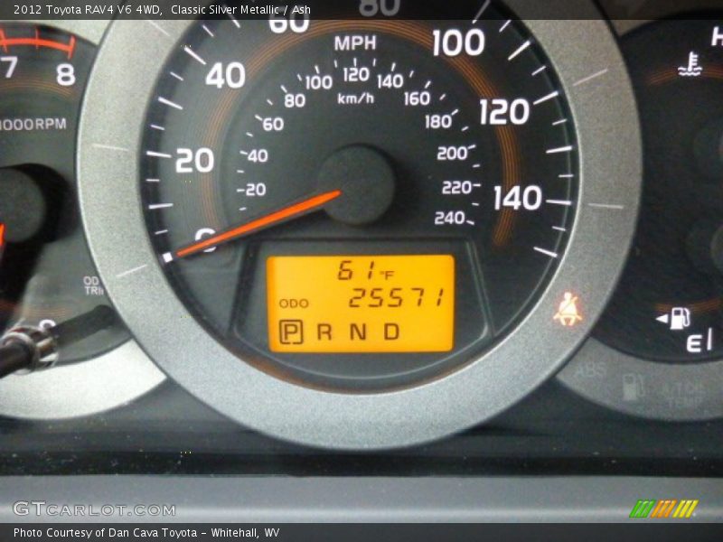 Classic Silver Metallic / Ash 2012 Toyota RAV4 V6 4WD