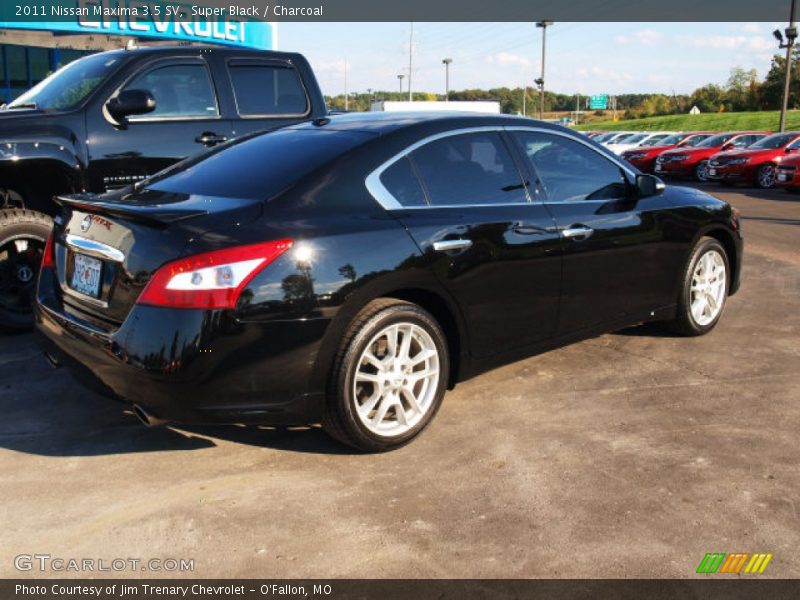 Super Black / Charcoal 2011 Nissan Maxima 3.5 SV