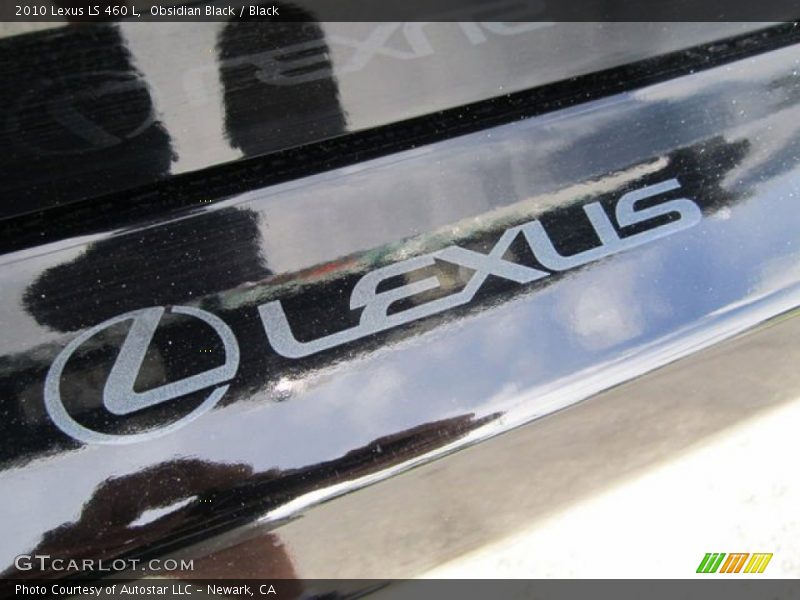 Obsidian Black / Black 2010 Lexus LS 460 L