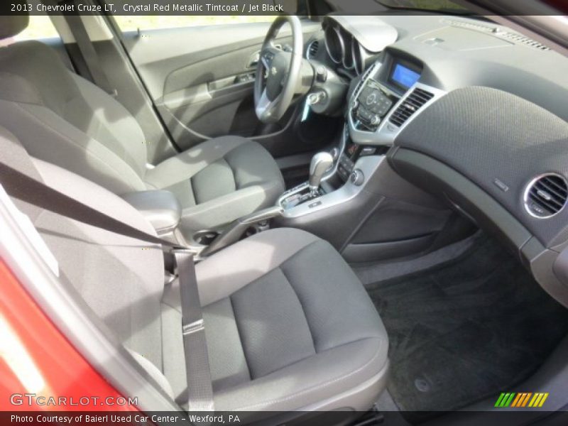 Crystal Red Metallic Tintcoat / Jet Black 2013 Chevrolet Cruze LT