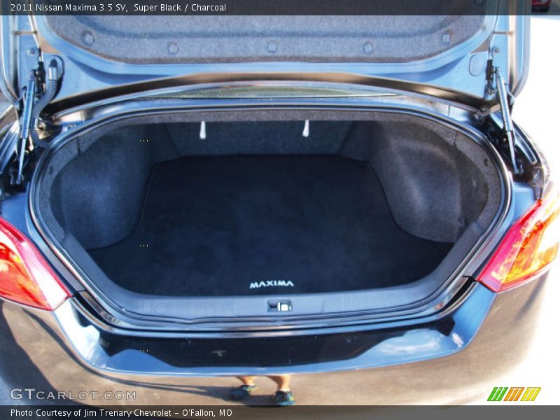 Super Black / Charcoal 2011 Nissan Maxima 3.5 SV