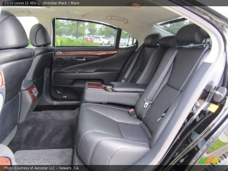 Rear Seat of 2010 LS 460 L