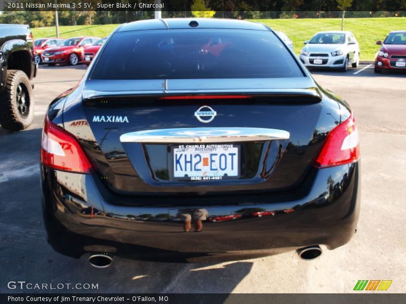 Super Black / Charcoal 2011 Nissan Maxima 3.5 SV