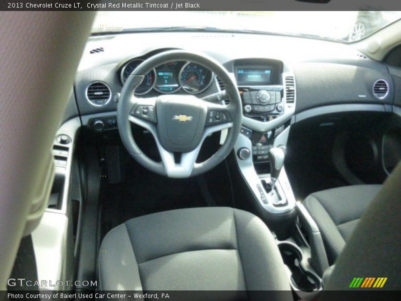 Crystal Red Metallic Tintcoat / Jet Black 2013 Chevrolet Cruze LT
