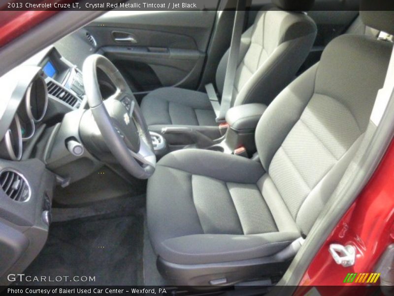 Crystal Red Metallic Tintcoat / Jet Black 2013 Chevrolet Cruze LT