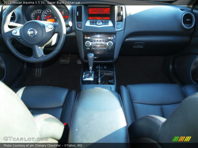 Super Black / Charcoal 2011 Nissan Maxima 3.5 SV