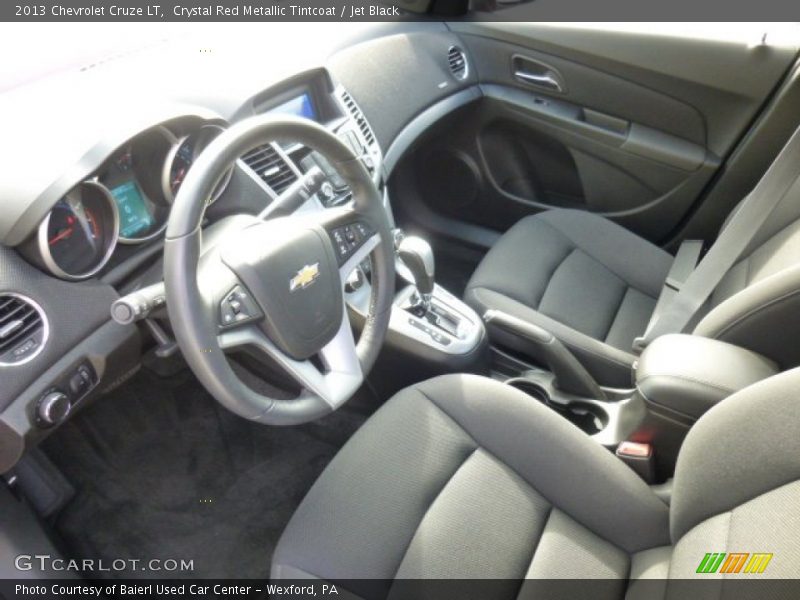 Crystal Red Metallic Tintcoat / Jet Black 2013 Chevrolet Cruze LT
