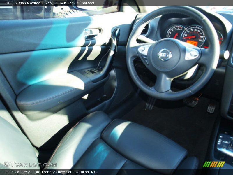 Super Black / Charcoal 2011 Nissan Maxima 3.5 SV