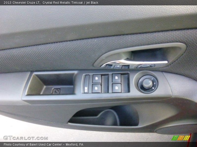 Crystal Red Metallic Tintcoat / Jet Black 2013 Chevrolet Cruze LT
