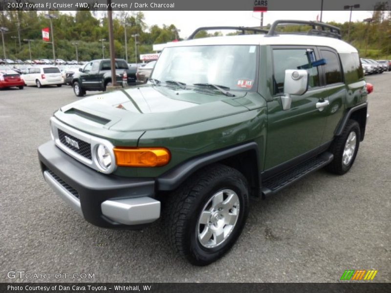 Army Green / Dark Charcoal 2010 Toyota FJ Cruiser 4WD