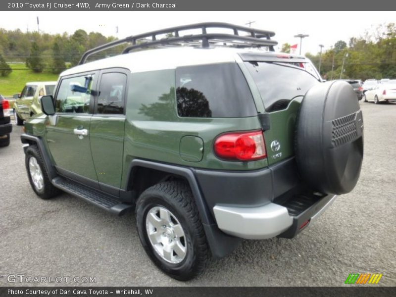 Army Green / Dark Charcoal 2010 Toyota FJ Cruiser 4WD