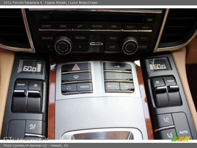Cognac Metallic / Luxor Beige/Cream 2011 Porsche Panamera 4