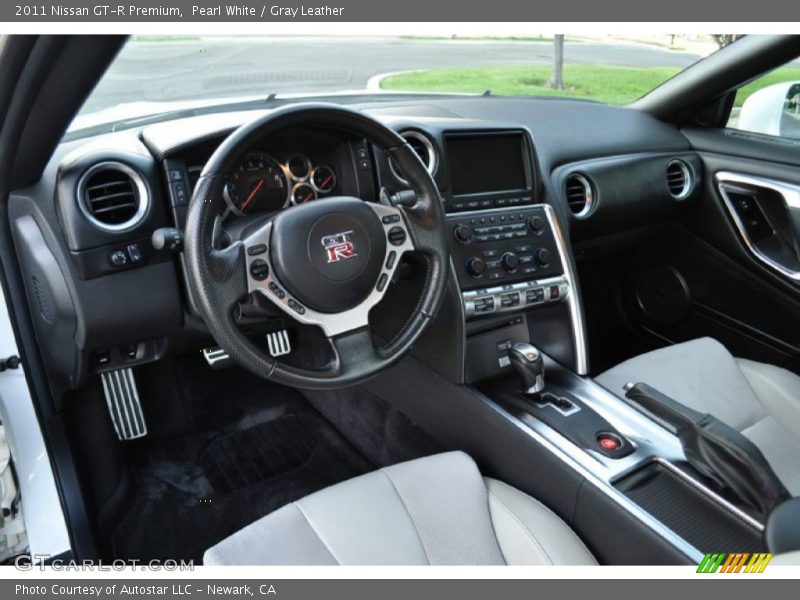 Gray Leather Interior - 2011 GT-R Premium 