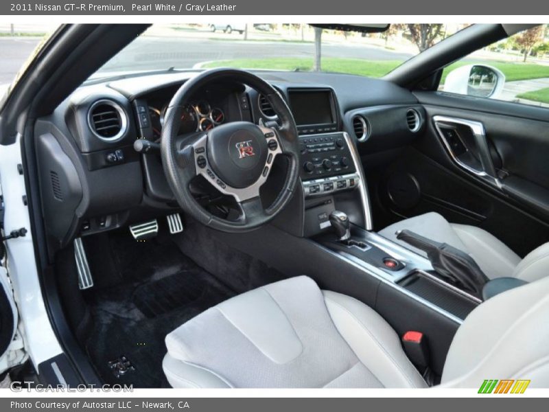 Gray Leather Interior - 2011 GT-R Premium 