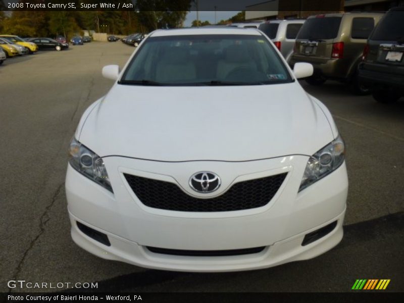 Super White / Ash 2008 Toyota Camry SE