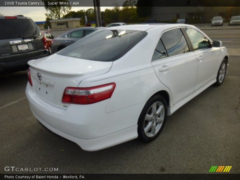 Super White / Ash 2008 Toyota Camry SE