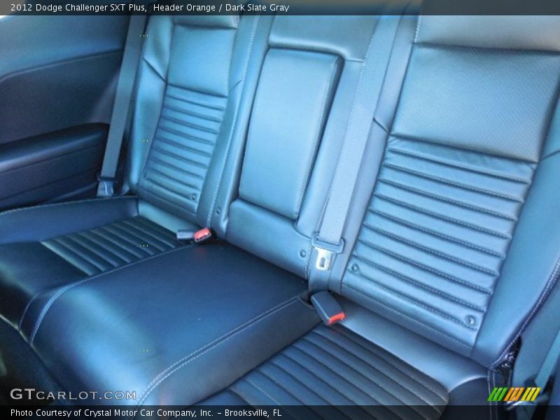Header Orange / Dark Slate Gray 2012 Dodge Challenger SXT Plus