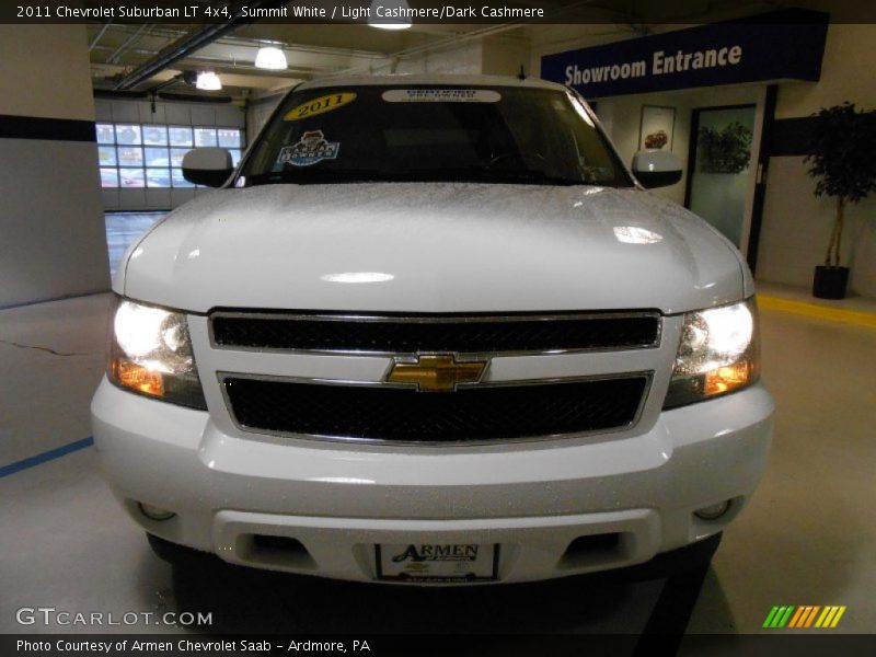 Summit White / Light Cashmere/Dark Cashmere 2011 Chevrolet Suburban LT 4x4