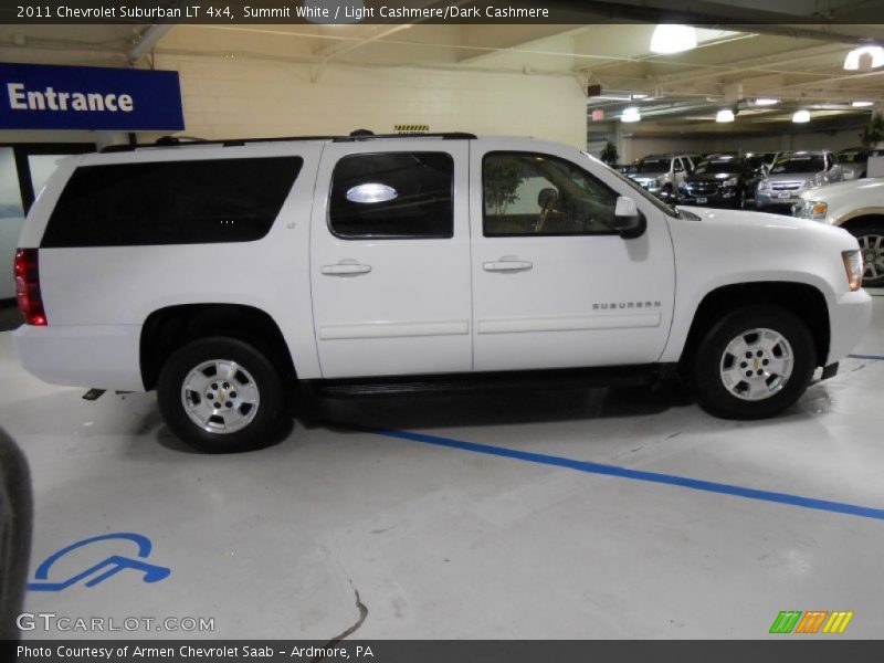 Summit White / Light Cashmere/Dark Cashmere 2011 Chevrolet Suburban LT 4x4