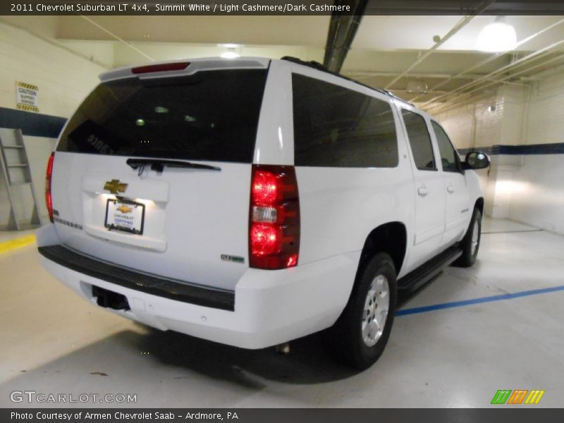 Summit White / Light Cashmere/Dark Cashmere 2011 Chevrolet Suburban LT 4x4