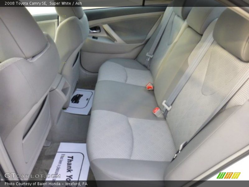 Super White / Ash 2008 Toyota Camry SE