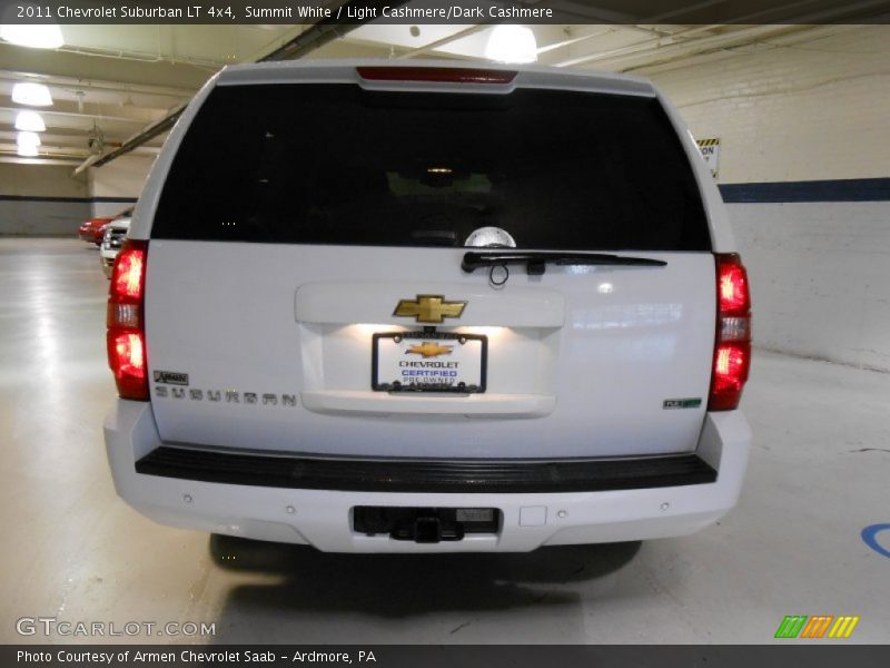 Summit White / Light Cashmere/Dark Cashmere 2011 Chevrolet Suburban LT 4x4